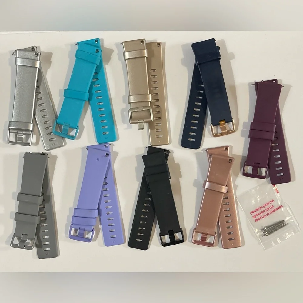 NEW Assorted Color Silicone Watch Bands. - Picture 1 of 5